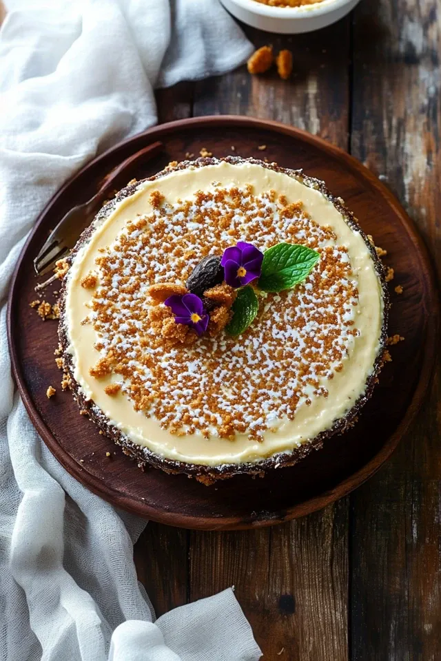 Caramel Coconut Samoa Cheesecake - secondary view